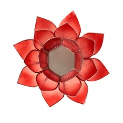 lotus sfeerlicht, lotus waxinelicht,Lotus Lotus sfeerlicht roze zilverrand